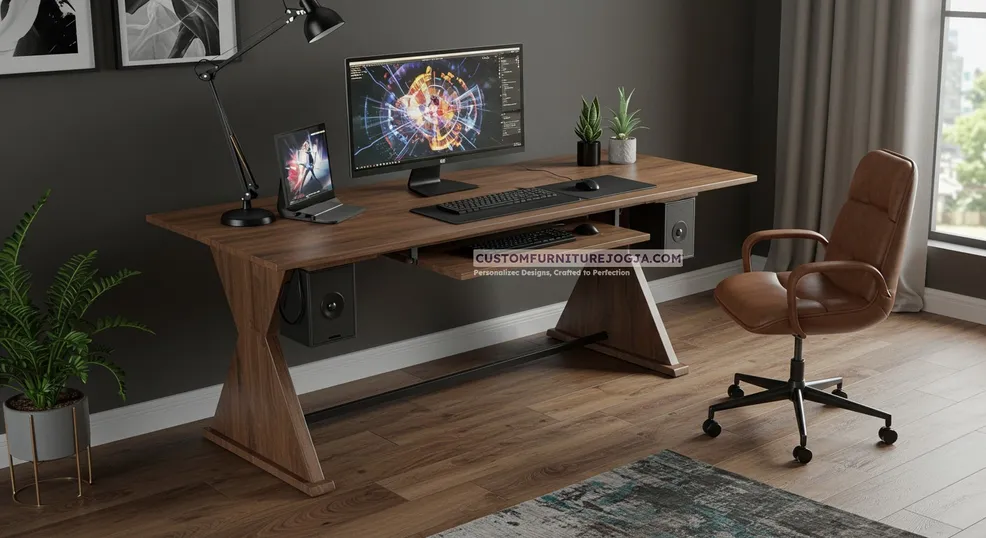 Jasa Pembuatan Meja Gaming Jogja